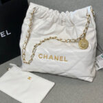 Chanel 22 Handbag AS3261 White